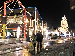 もうすぐツリーが消灯…。