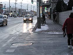滑ってきました。