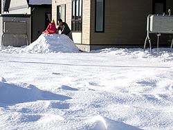 雪遊び♪