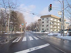 つかの間の晴れ間。