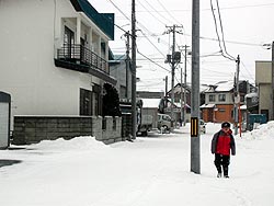 ふたたび雪景色。