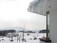 雪景色。