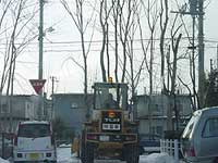 除雪車出動〜〜!