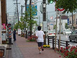 ランニング中かな?