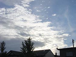 最近の函館上空。