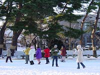 冬晴れでしたね。