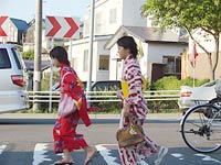 今年最後の浴衣かな?