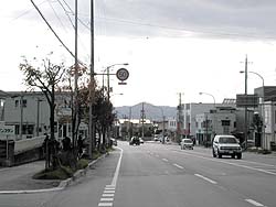 ここから眺める山も…。