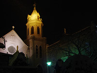 雪の降る夜は。。