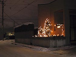 街にもクリスマス。