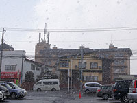 また雪~~!