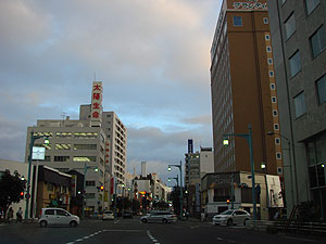違う街みたいです。