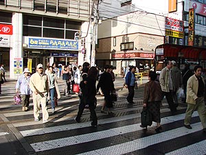 まち歩きには良い気候