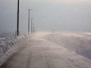 地吹雪ぃ〜!