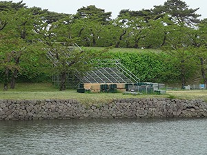 「函館野外劇」舞台ただいま準備中