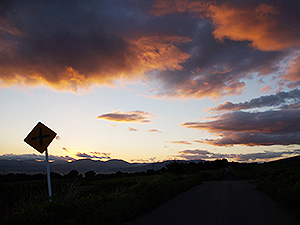 空気はすっかり秋