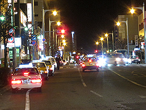 少し賑やかな夜