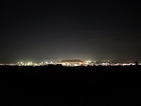 いさり火が光る夜