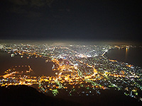 今年も登りました函館山夜景