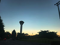 7月の夕暮れ