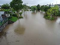 豪雨のあと