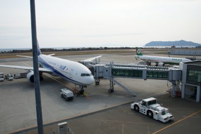 飛行機（函館空港）