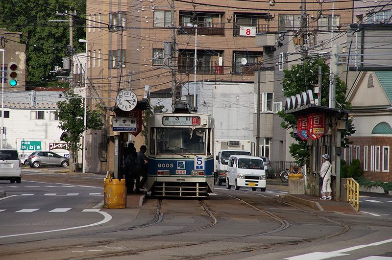 市電十字街電停付近