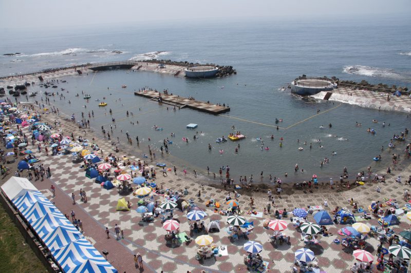 乙部町 元和台海浜公園 海のプール